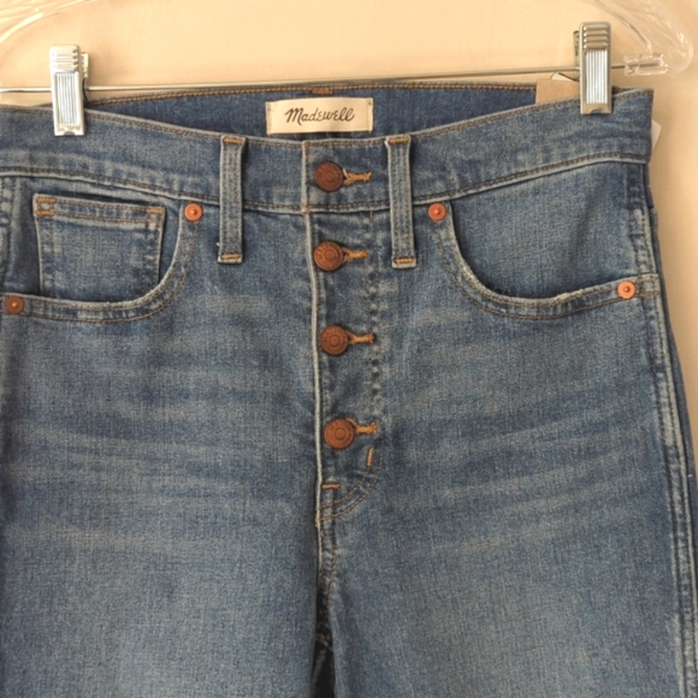 Madewell 10" High Rise Skinny Jeans - Picture 8 of 16